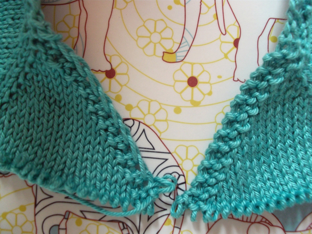 Links: tricot - Rechts: ribbels