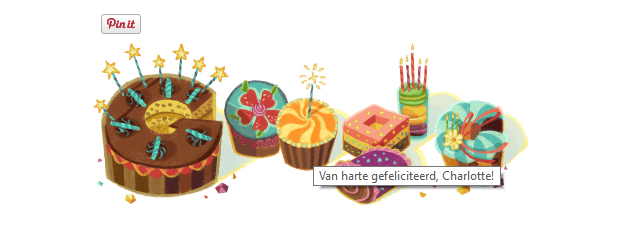 Google-verjaardag 2